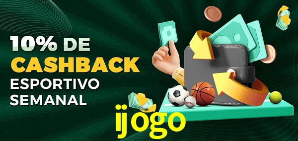 10% de bônus de cashback na ijogo